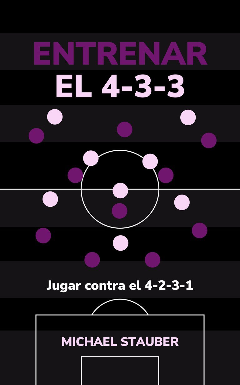 Portada del libro: Entrenar el 4-3-3, Jugar contra el 4-2-3-1, de Michael Stauber
